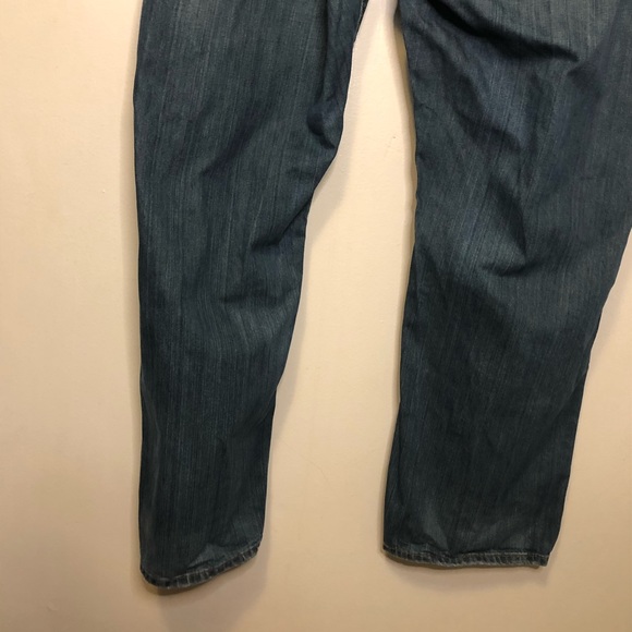 Levis Mens 559 relaxed fit w48L32 midwash distress - Picture 7 of 9